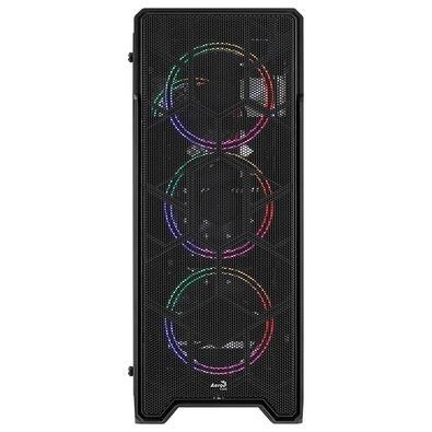 Gabinete Gamer Aerocool Ore Saturn, Mid Tower, 3x FAN RGB