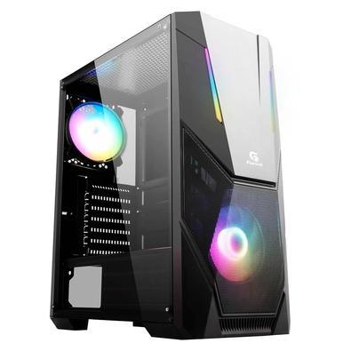 Gabinete Gamer Fortrek, Mid Tower Black Hawk, RGB - 70570