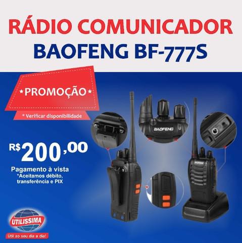 Rádio comunicador baofeng bf-777s?