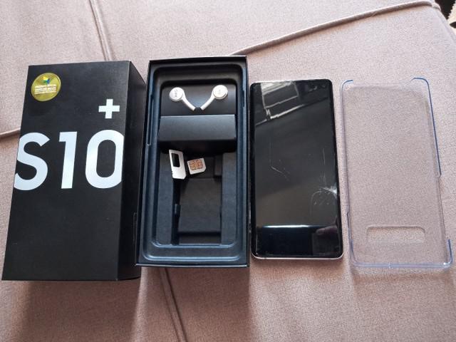 Samsung S10 Plus vidro trincado