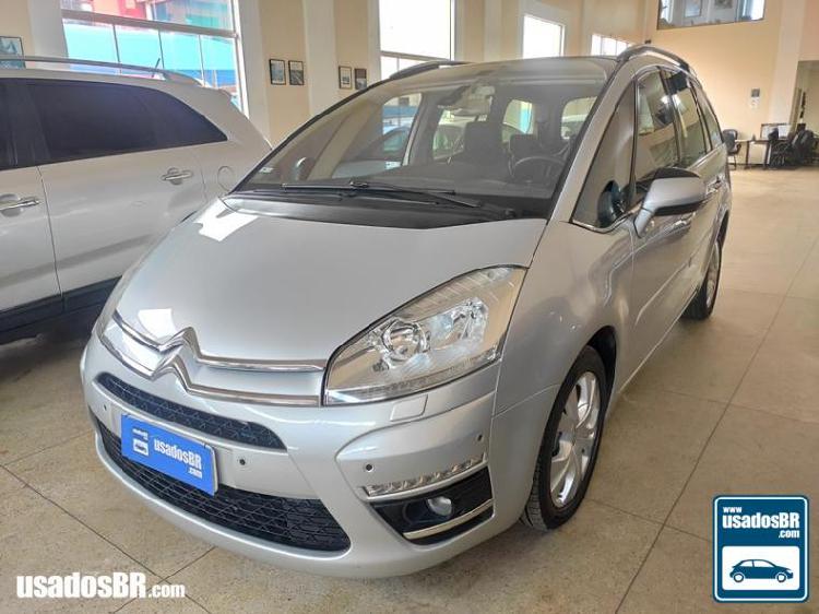 Citroën C4 Grand Picasso 2.0 16V Prata 2011/2012 -