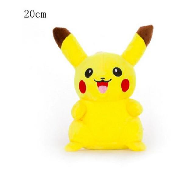 Pelúcia pokémon pikachu boneco 20cm importado pronta