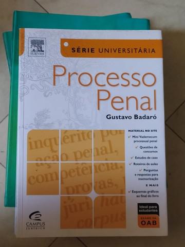 Processo Penal (série universitária) - Gustavo Badaró