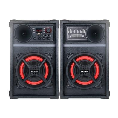 Caixa amplificada amvox aca 801 poderoso 800w rms,