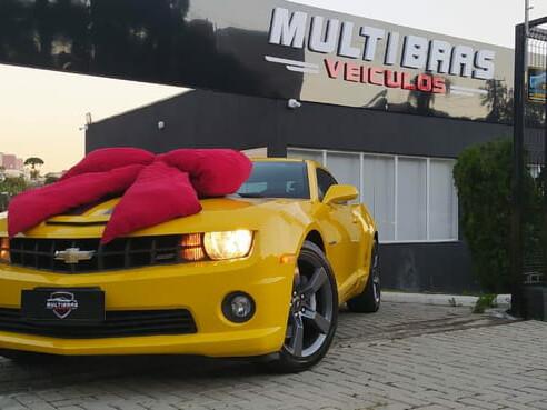 Chevrolet camaro 6.2 2ss coupé v8 amarelo 2012/2012 -