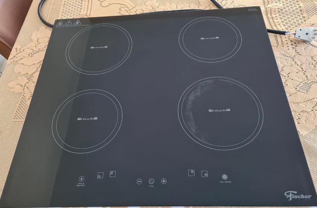 Cooktop Elétrico 220V 4 Bocas Vidro Preto Fischer