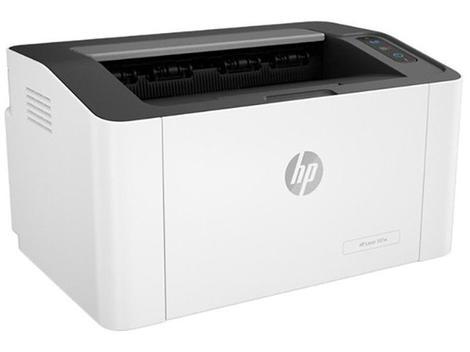 Impressora HP Laser 107W Preto e Branco Wi-Fi - USB -