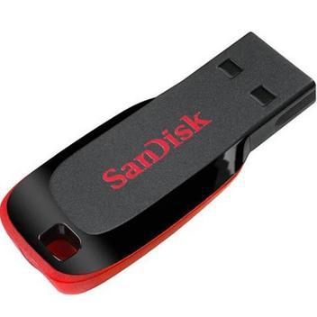 Pendrive Sandisk 32GB Cruzer Blade Box - Pen Drive -