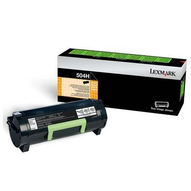 Toner Lexmark 504H Preto - 50F4H00