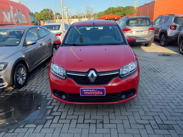 Renault logan 1.6 16v sce expression avantage vermelho