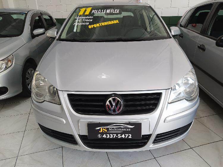 Volkswagen polo sedan 1.6 8v prata 2011/2011 - são bernardo