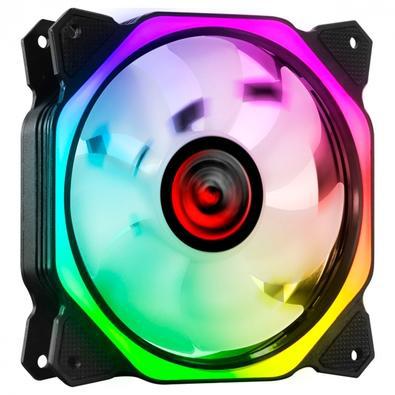 Cooler Fan PCYES, HURACAN H3 120MM LED RGB, 6 Pinos -