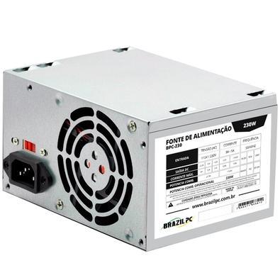 Fonte brazil pc 230w - bpc-230