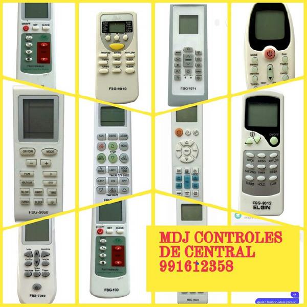 Controles remoto pra central de ar