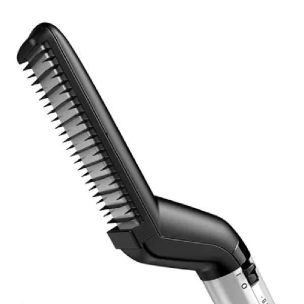 Escova alisadora gama italy barber style bivolt preto e