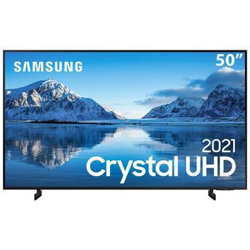 Smart TV 50” Crystal 4K Samsung 50AU8000 Wi-Fi Bluetooth