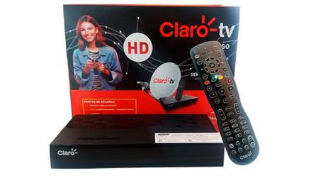 receptor claro tv pré-pago recarga hd (alta definição) -