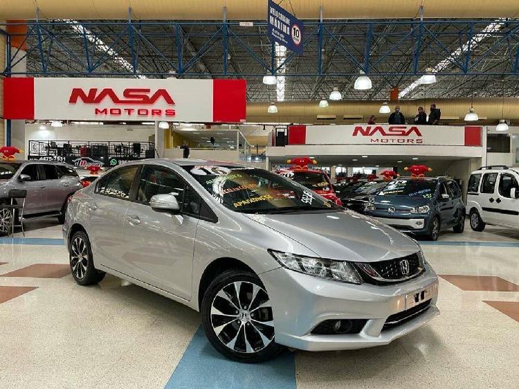 Honda civic 2.0 lxr prata 2016/2016 - santo andré 1566924