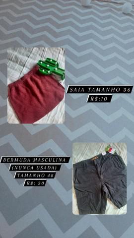 Roupas novas e semi novas