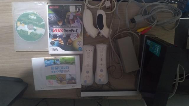 Nintendo Wii black completo vend/troc