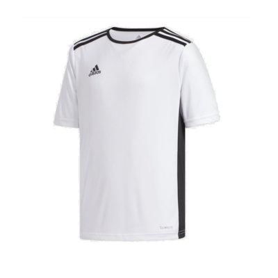 Camisa infantil adidas branco menino cf1044