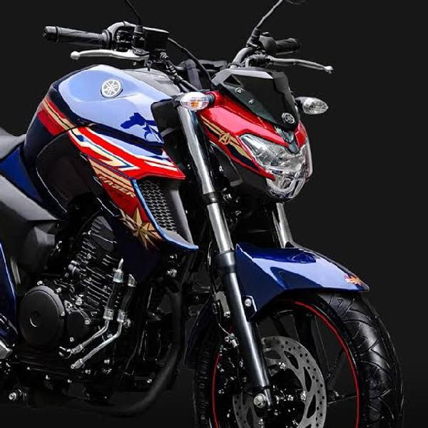 Nova Moto Yamaha Fazer 250 2021 edição limitada Capitã