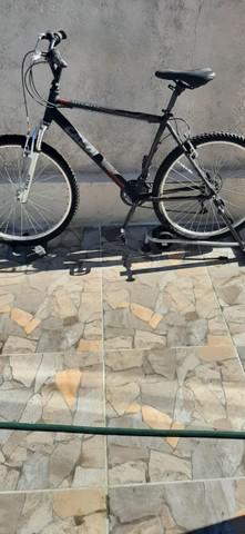 bicicleta bike caloi sport aro 26 + suporte para carro