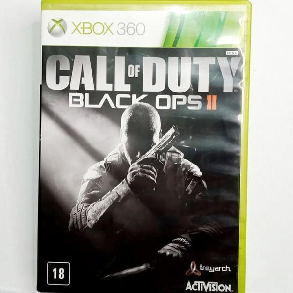 Jogo call duty - black ops ii original midia física - xbox