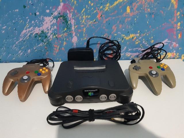 Nintendo 64 novíssimo, impecável