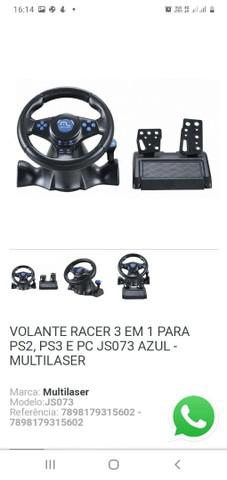 Volante race multilaser