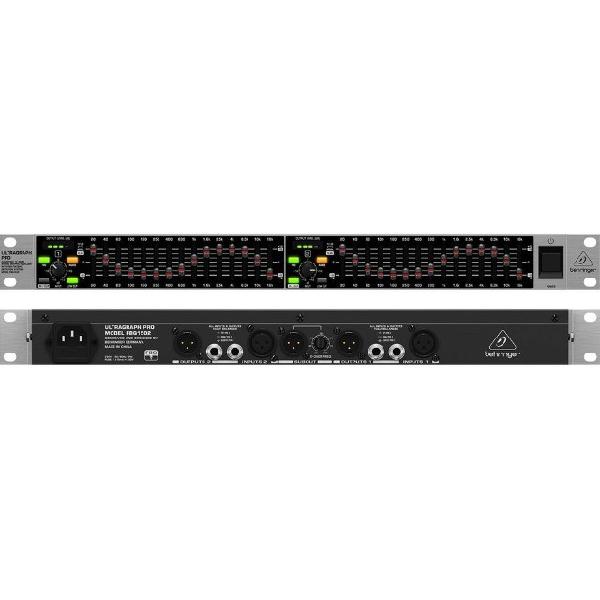 Equalizador behringer fbq 1502hd -novo