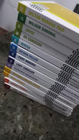 Coleção livros e 15 cd bossa nova perfeitos