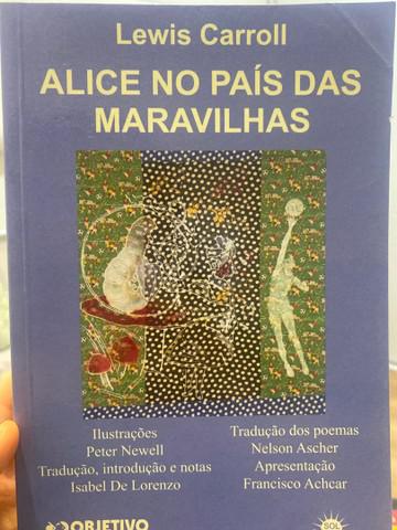 Livro alice no país das maravilhas - lewis carroll -