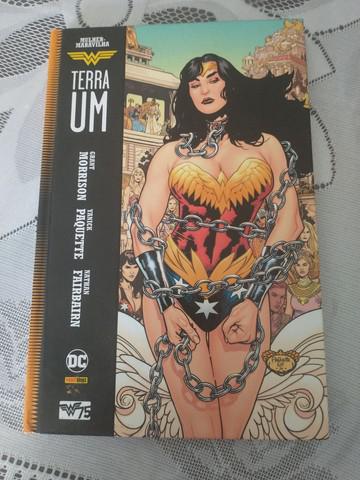 Livro mulher maravilha terra um