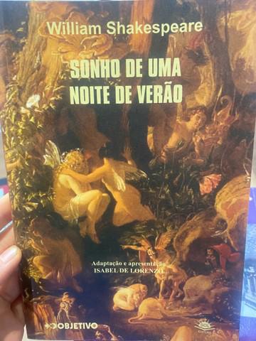 Livro sonho de uma noite de verão - william shakespeare -