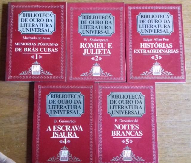 Coleção completa biblioteca de ouro da literatura