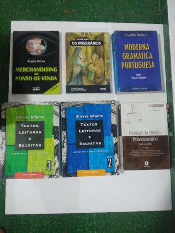 Livros usados diversos