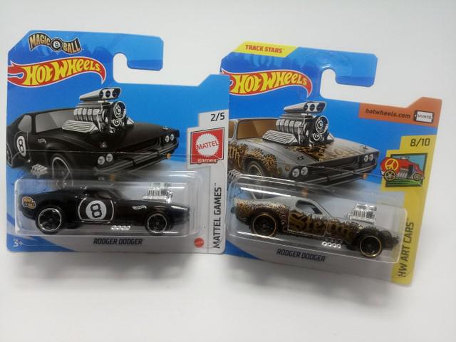 Miniatura hot wheels rodger dodger