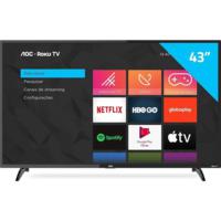 Smart tv full hd led 43 aoc rocku tv 43s5195/78g - wi-fi 3