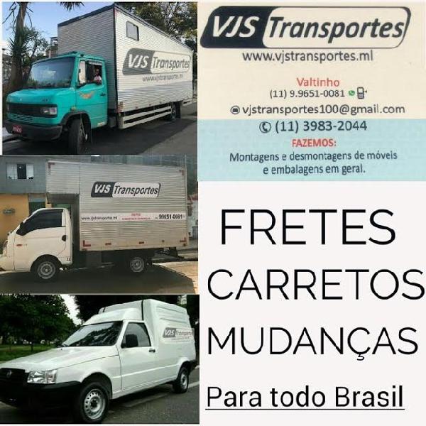 Carretos fretes mudanças viagens