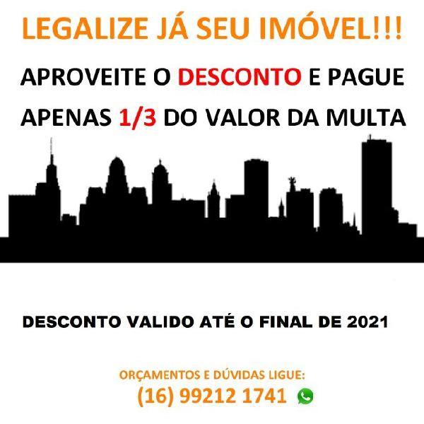 Regularização/Legalização de imóveis - Projetos de