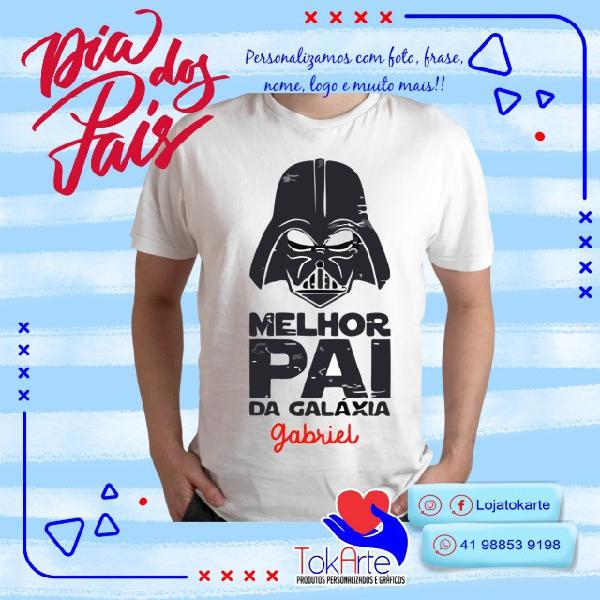 Camiseta personalizada dia dos pais