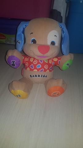 Urso interativo da fisher price brincar e aprender