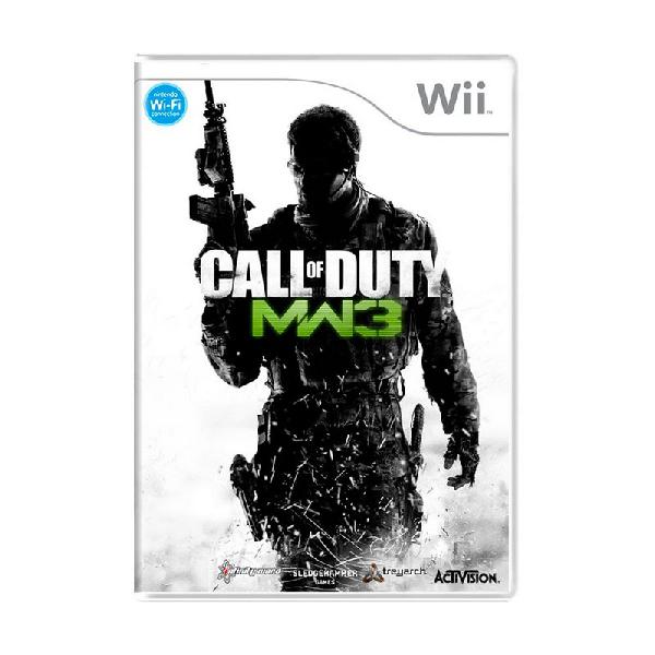 Jogo call of duty: modern warfare 3 - wii