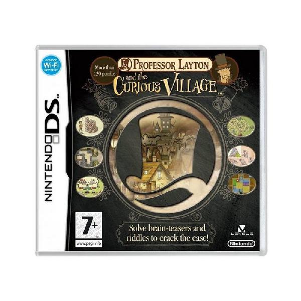 Jogo professor layton and the curious village - ds (europeu)