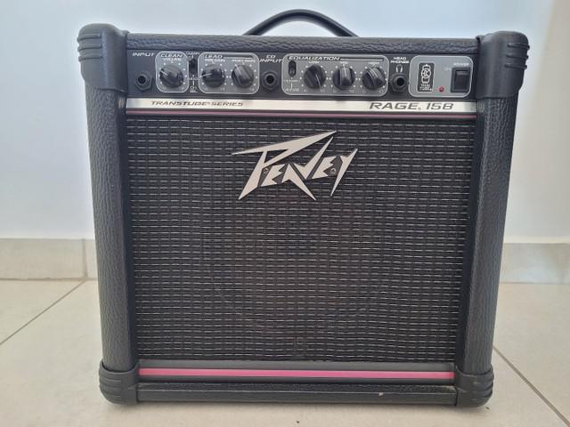 Amplificador peavey rage 158 15w em ótimo estado