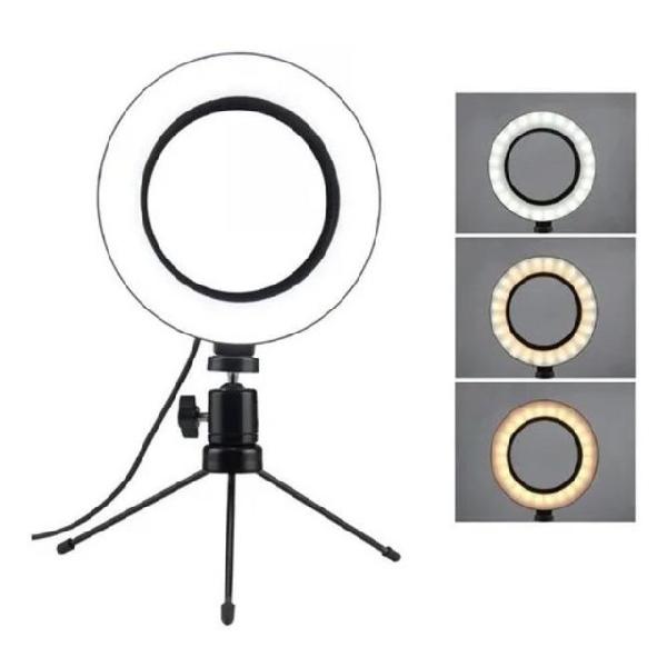 Ring Light 16cm iluminação para fotos e vídeos (produto