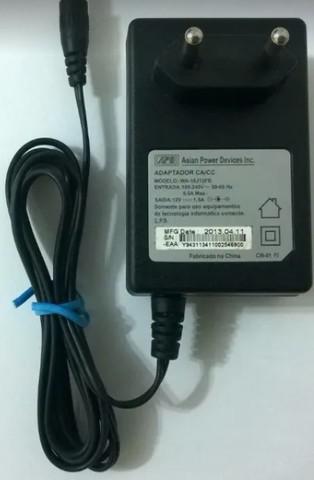 Fonte De Alimentação 12v 1,5 Pino P4 Receptor Cftv Led