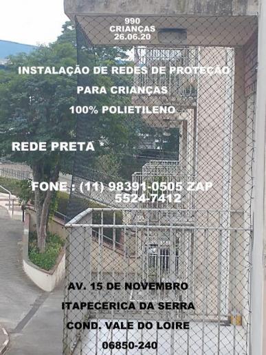 Instalação de redes de proteção em itapecerica da serra,