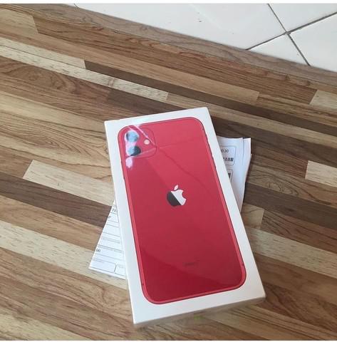 Iphone 11 red 64gb lacrado garantia apple c/nota fiscal